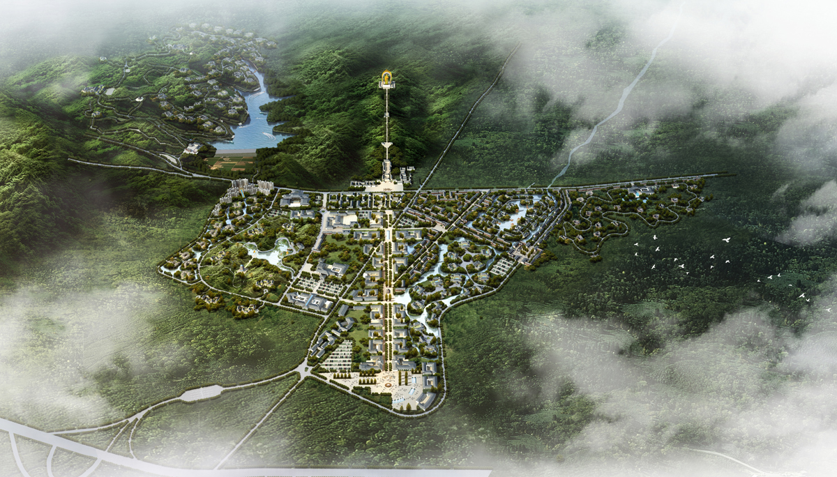 Jiangxi Lushan Wenlv New  Town 