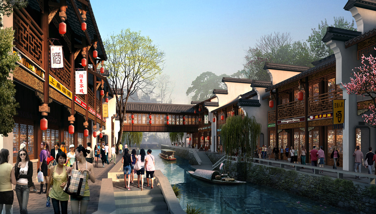 Jiangxi Lushan Wenlv New  Town 